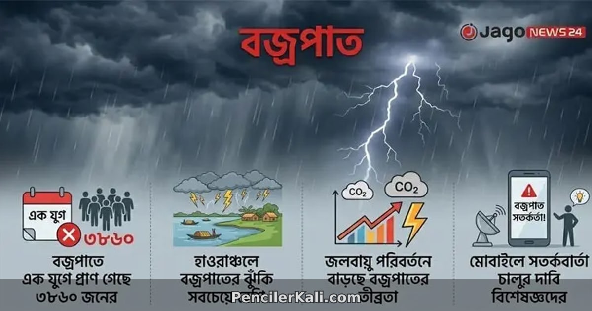 বজ্রপাতে মৃত্যুর মিছিল: সতর্কবার্তা পৌঁছানোই প্রধান প্রতিবন্ধকতা