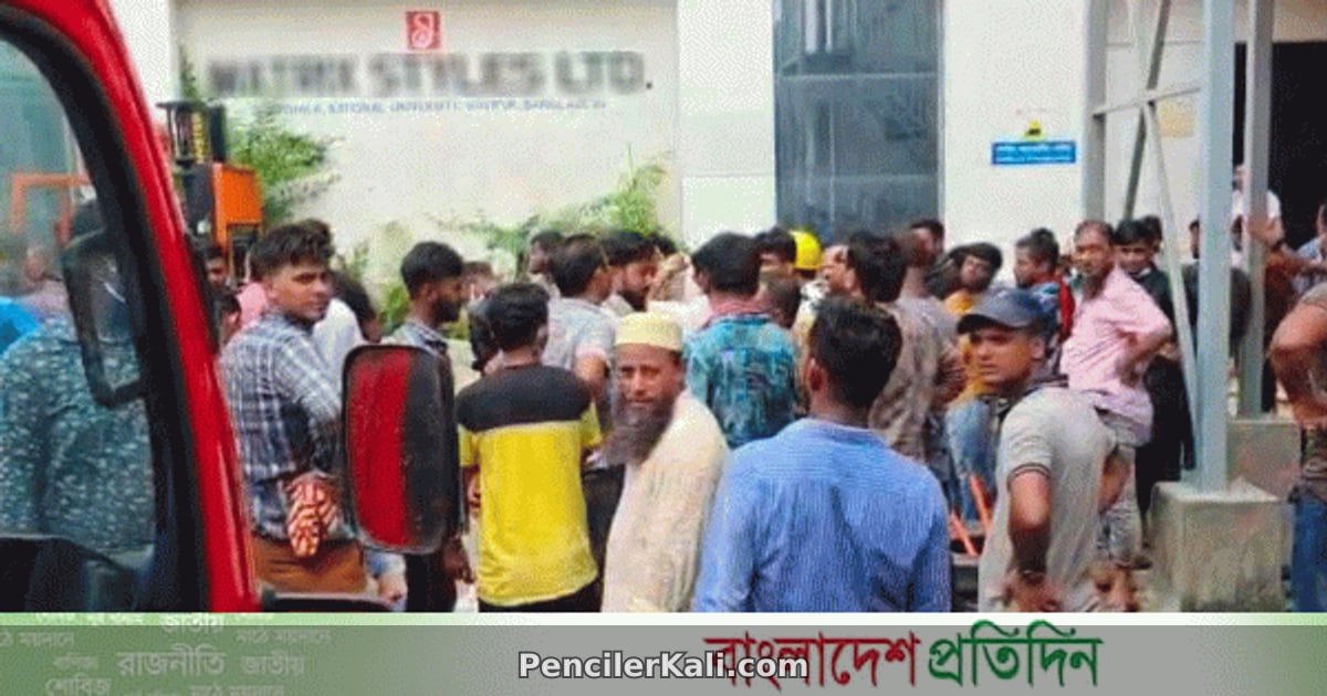 গাজীপুরের কারখানায় আগুন, দুই ঘণ্টা পর নিয়ন্ত্রণে