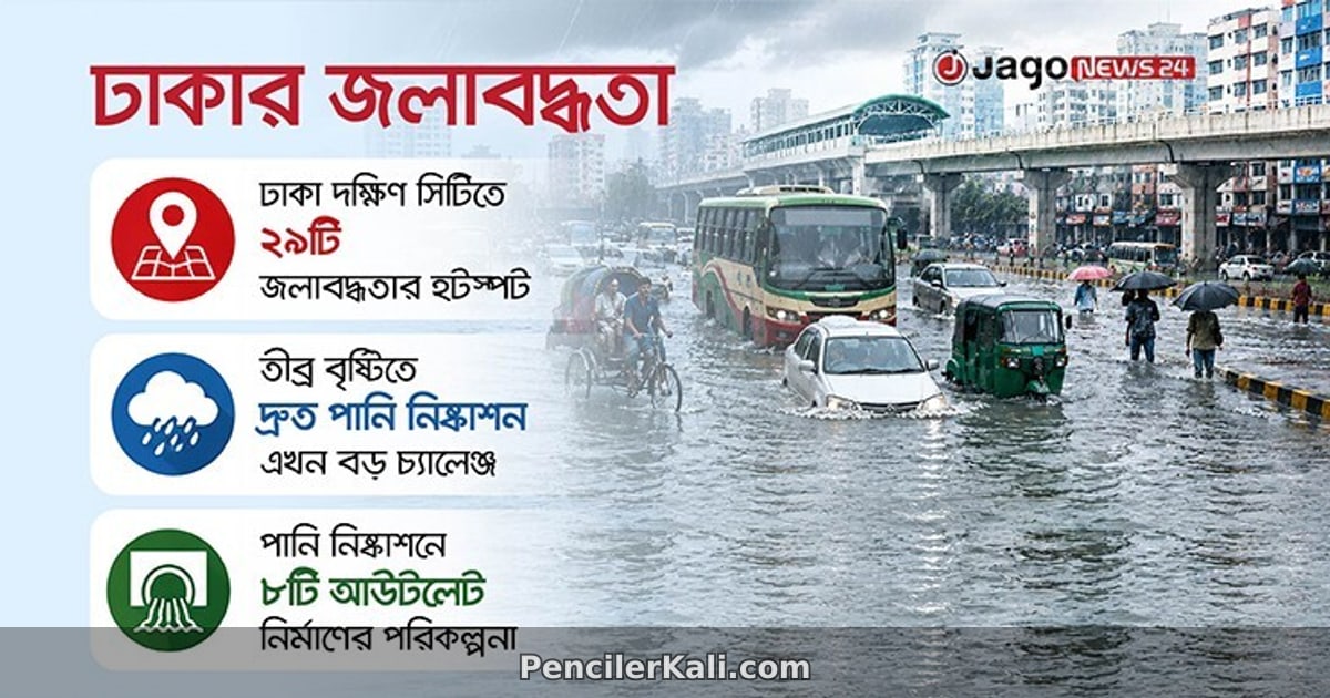 বর্ষায় ডুবছে ঢাকা: জলাবদ্ধতা নিরসনে চক্রাকার ব্যর্থতা