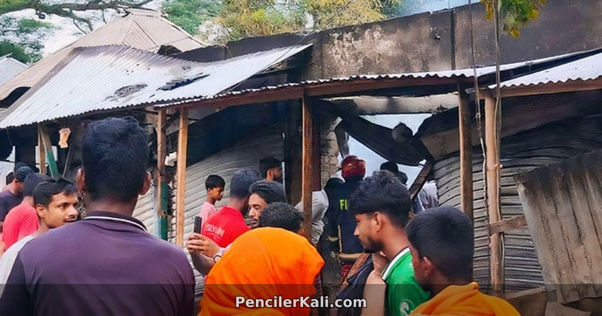 আলফাডাঙ্গার বাজারে গ্যাস সিলিন্ডার বিস্ফোরণে নিহত ১, আহত ৩, ভস্মীভূত ৫ দোকান