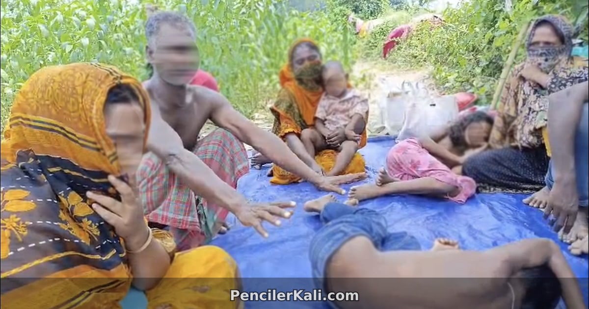 সীমান্তে আটকে পড়া পরিবারের জীবন বাঁচানোর আকুতি