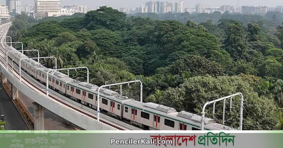 মেট্রোরেলের তারে গ্যাস বেলুন: ২০ মিনিট বন্ধ ট্রেন চলাচল