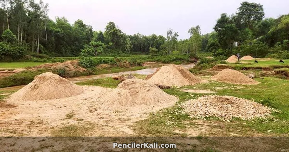 শেরপুরের গারো পাহাড়ে থামছে না অবৈধ বালু উত্তোলন, পরিবেশ বিপর্যয়ের শঙ্কা