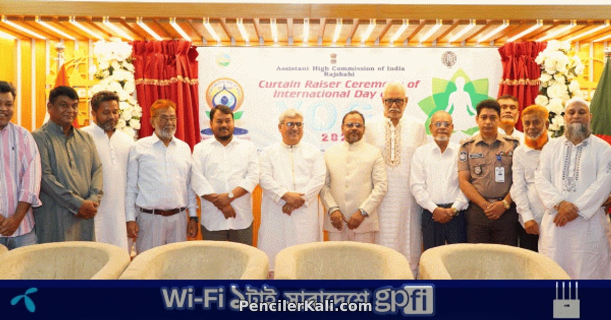রাজশাহীতে আন্তর্জাতিক যোগ দিবস উদযাপনের প্রস্তুতি শুরু