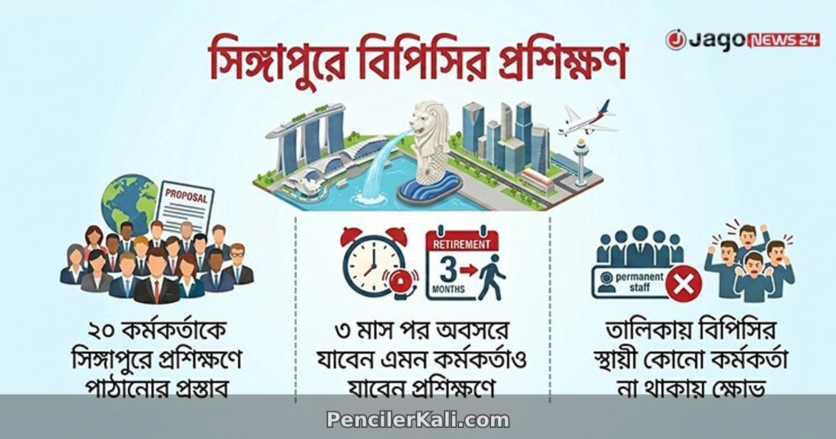 সিঙ্গাপুরে বিপিসির কর্মশালা: উন্নয়ন নাকি প্রমোদভ্রমণ?