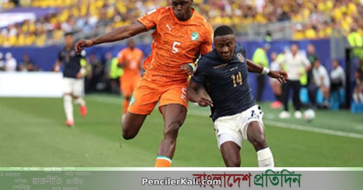 বিশ্বকাপে আইভরি কোস্টের মুখোমুখি ইকুয়েডর