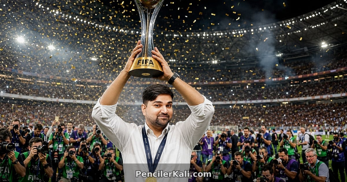 ফুটবল বিশ্বকাপের আবহে নিজের ছবি তৈরি